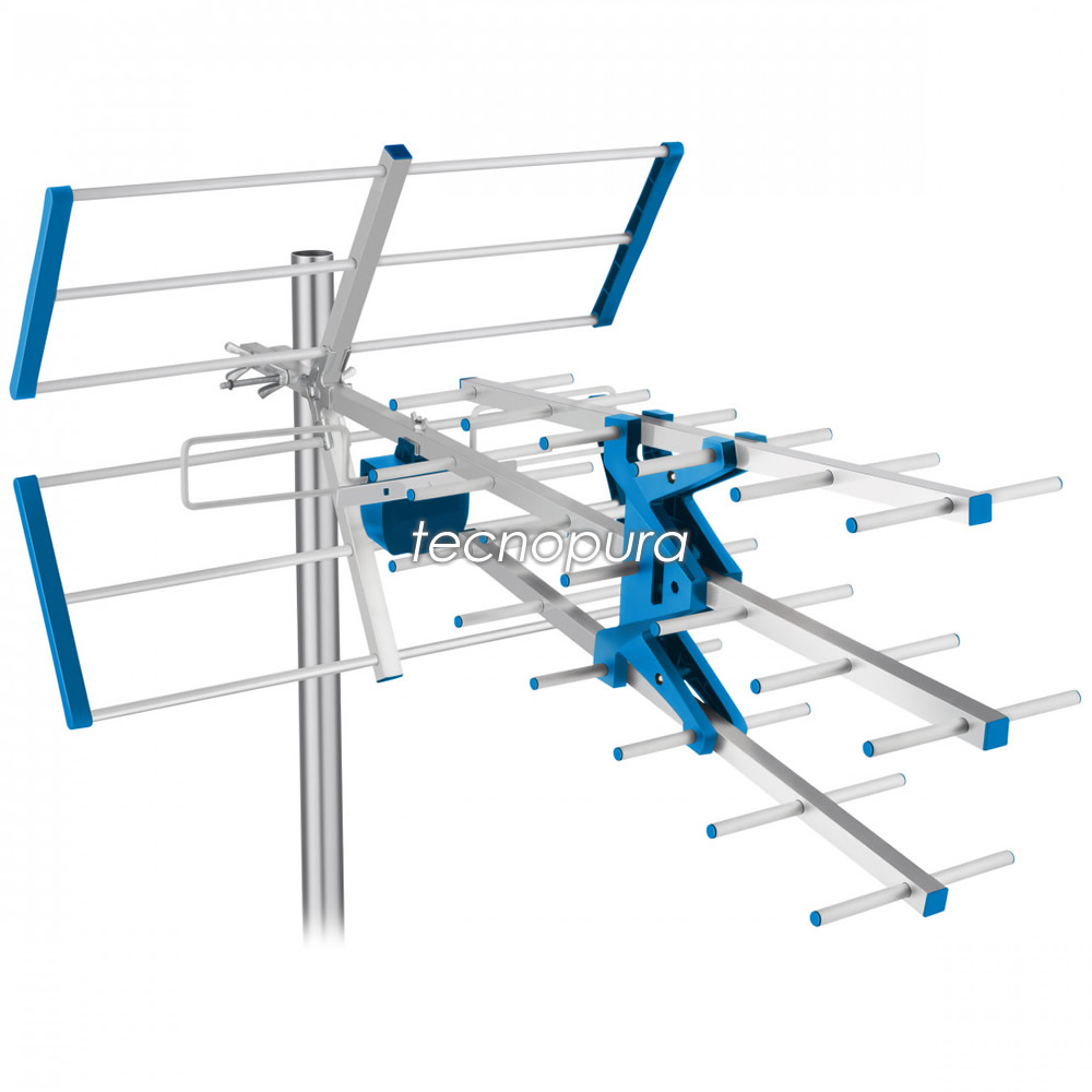 Antena tdt exterior potente aérea rural luga. difícil acceso GENERICO