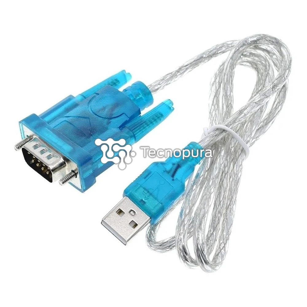 Cable RS232 DB9 Serial a USB
