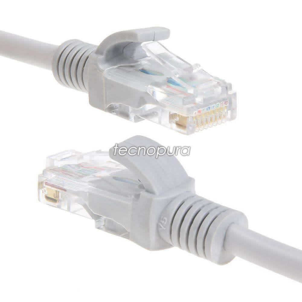 Cable de red RJ45 UTP Cat5e Ethernet / Patch cord de 5 metros