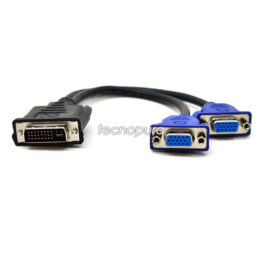 Multiplicador splitter VGA 1x2 de 1 entrada 2 salidas para monitor