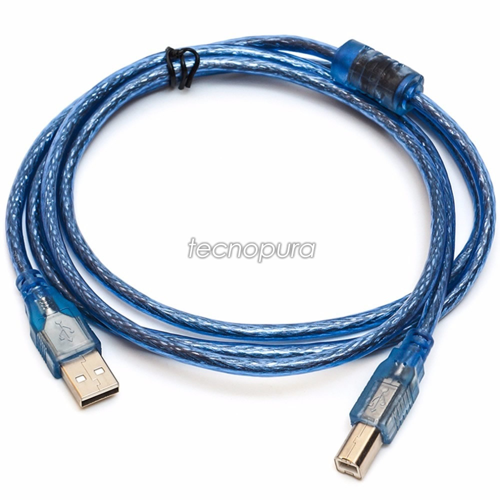 Cable USB A-B para Arduino UNO MEGA