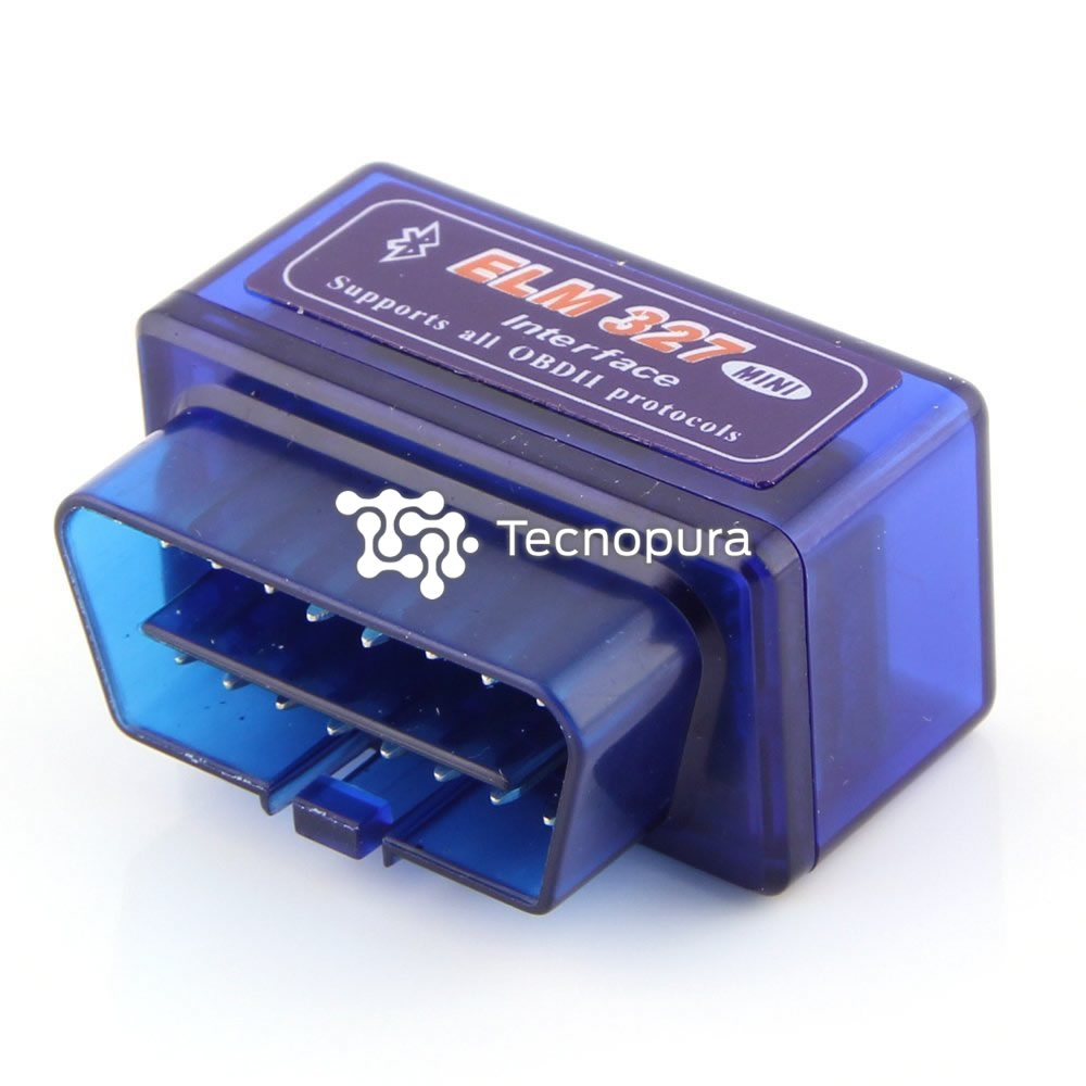 Escáner Automotriz OBD2 II Mini Bluetooth ELM327 V2.1 - Tecnopura