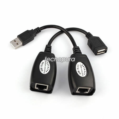 Cable de 2m de Extensión Alargador USB 2.0 - Macho a Hembra USB A -  Extensor - Blanco - 1 x Tipo A M