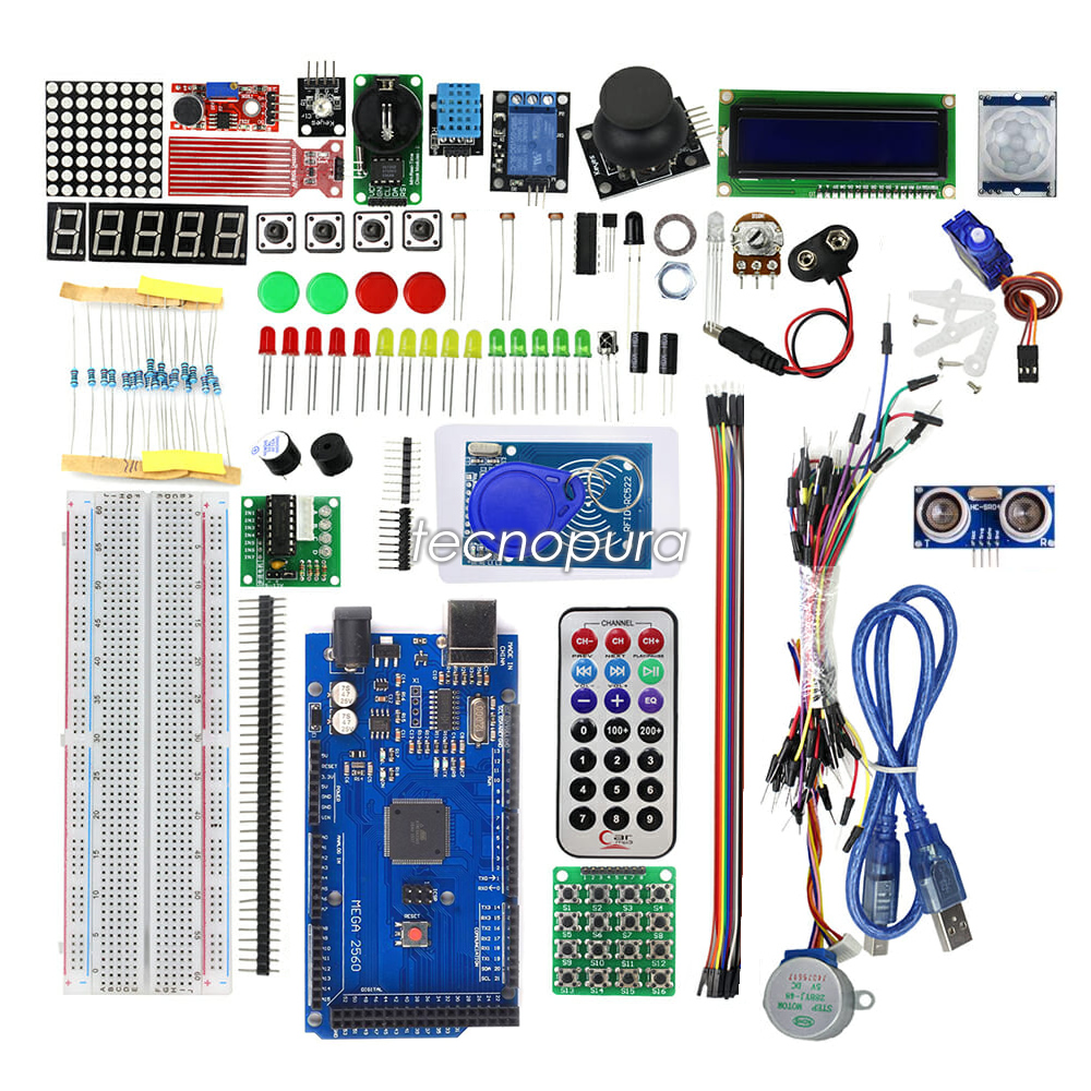 Kit Arduino Básico Led Resistencia Protoboard – Arca Electrónica