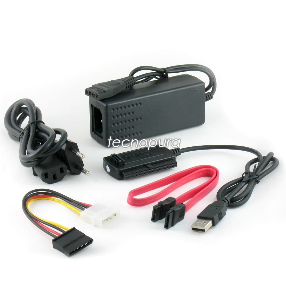 Adaptador para Disco Duro IDE/SATA a USB