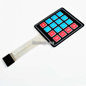 Tastiera Membrana 4x4 16 Tasti - Keypad Matrix Per Arduino E Progetti Elettronici | Tastiera Per Microcontroller | Keypad Membrane